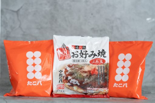【お得】冷凍明石焼(6個入)×２袋＆冷凍お好み焼き(豚玉1枚入)×１袋