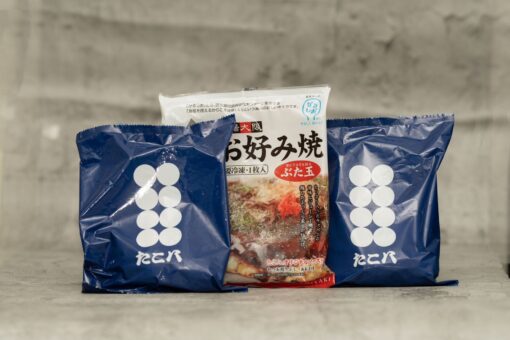 【お得】冷凍たこ焼き(6個入)×２袋＆冷凍お好み焼き(豚玉1枚入)×１袋